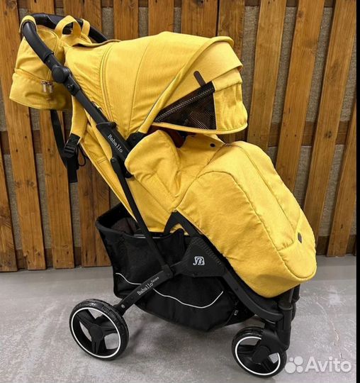 Коляска Babalo жёлтая на запчасти