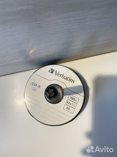 Verbatim Диск Диски CD-R 100 шт. 48 52-x 700Mb