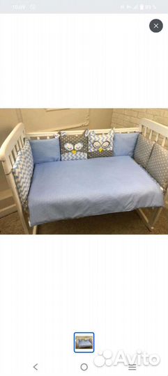 Бортики в кроватку