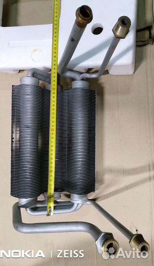 Теплообменник битермический для котла Ferroli