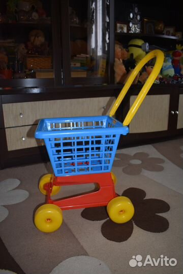 Тележка Полесье Supermarket №1 + набор продуктов