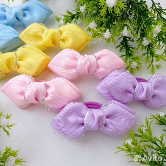 Бантики ручной работы, бантики оптом