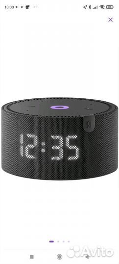 Умная колонка Яндекс Новая Станция Мини (с часами)