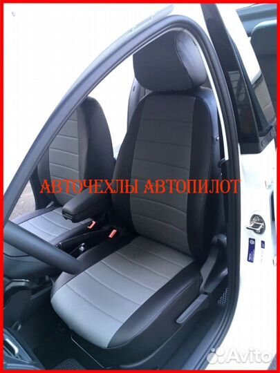 Чехлы Автопилот Volkswagen Polo 2 из экокожи