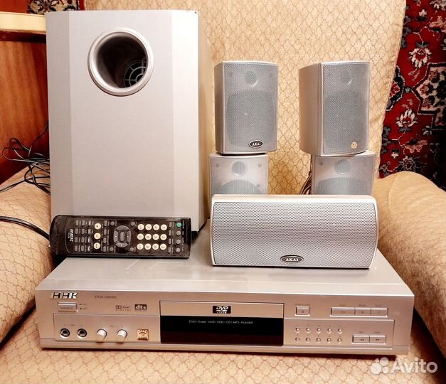 Домашний кинотеатр 5.1 комплект BBK+Akai