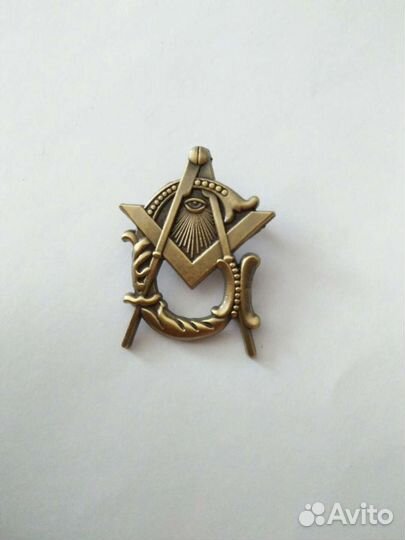 Знак масонской ложи. Вольный каменщик