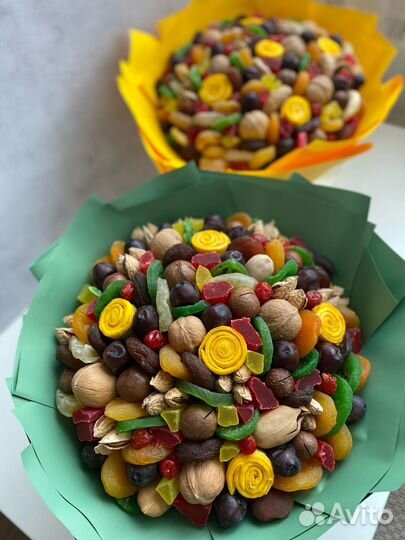 Букеты из сухофруктов/букеты из орехов