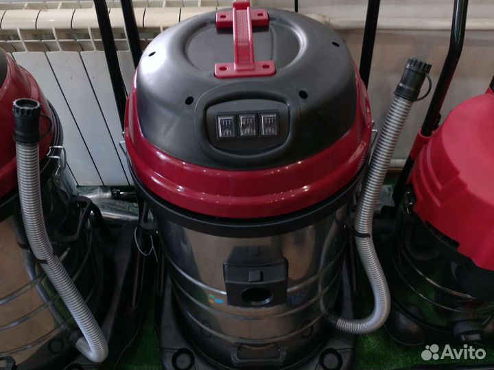 Пылесос 2, 3турбины 70л