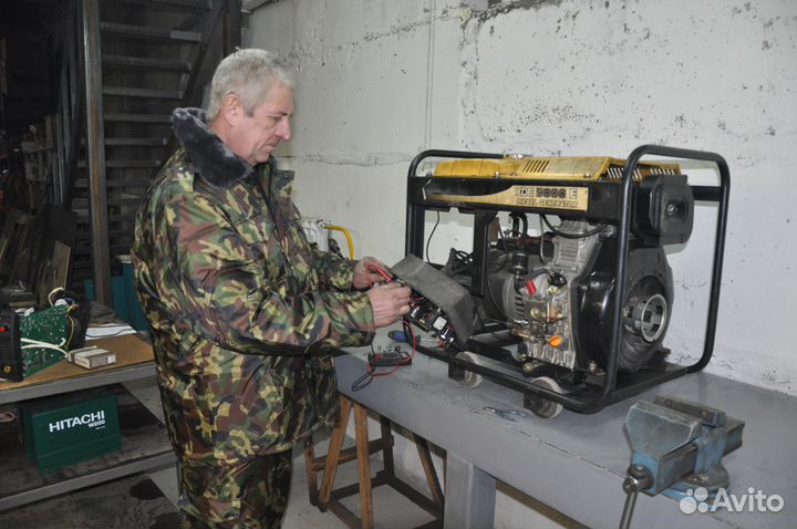 Ремонт бензогенераторов (Fubag, Huter, Skat и др.)