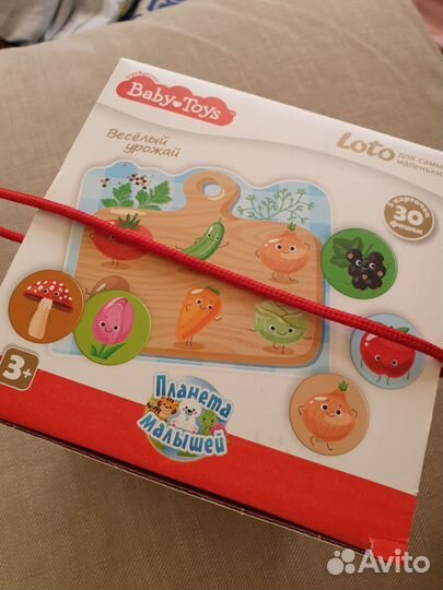 Развивающая игра Лото для малышей Новая
