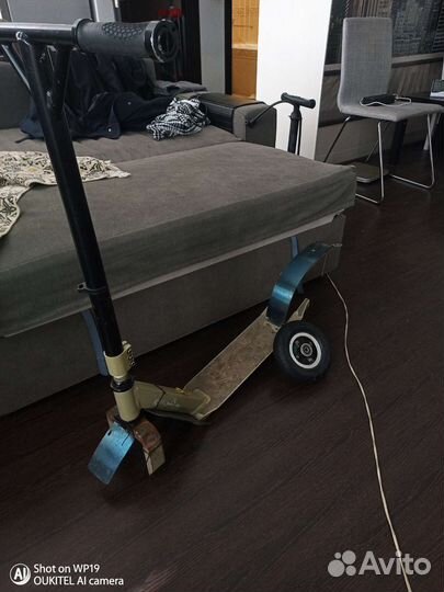 Рама самоката на ремонт