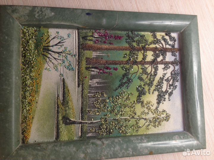 Панно из камней