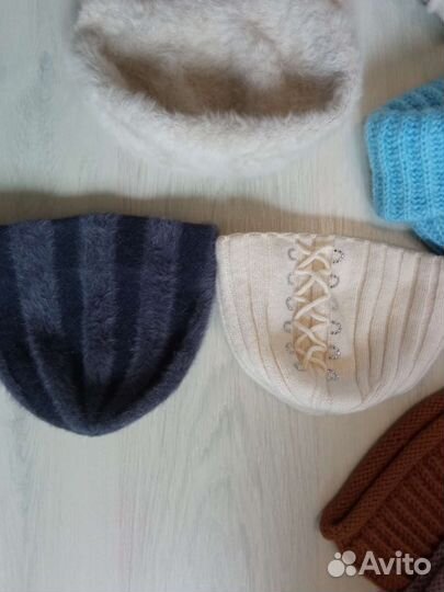 Шапки женские, 11 шт, за все