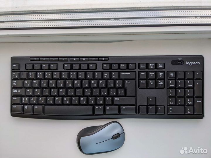 Logitech Комплект Клавиатура К270 и Мышь M310