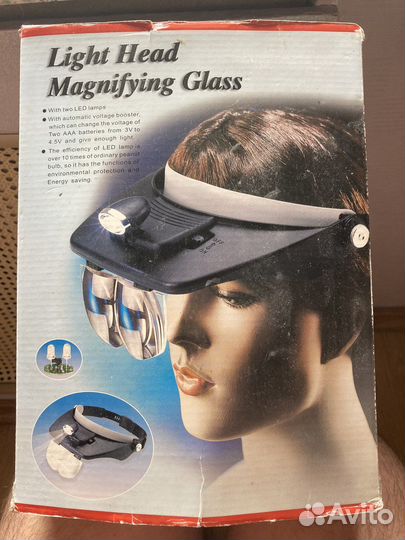 Налобный осветительный увеличивающий набор
