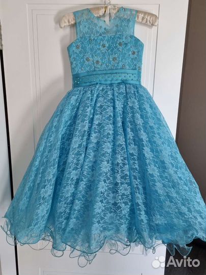Детское праздничное платье 122-128