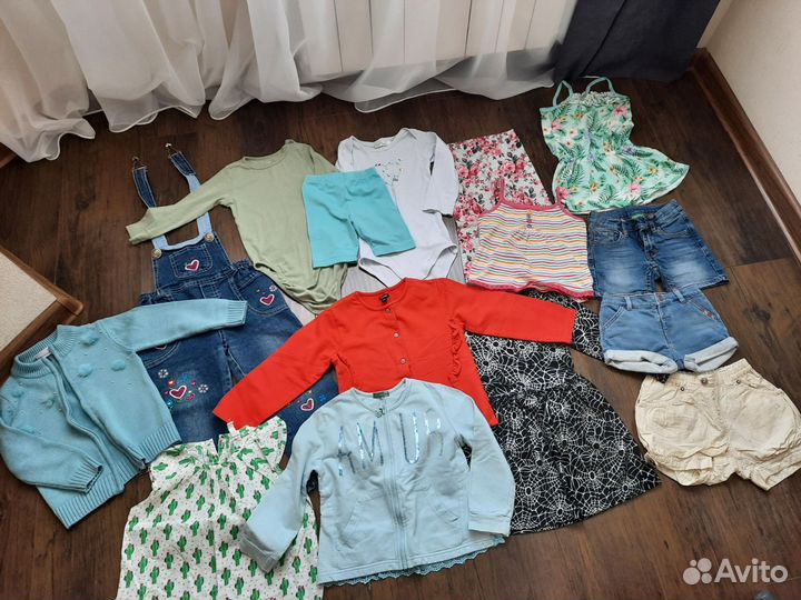 Одежда на девочку 92 98 пакетом