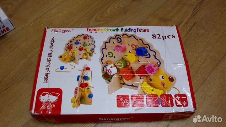 Рыбалка магнитная / игры дерево