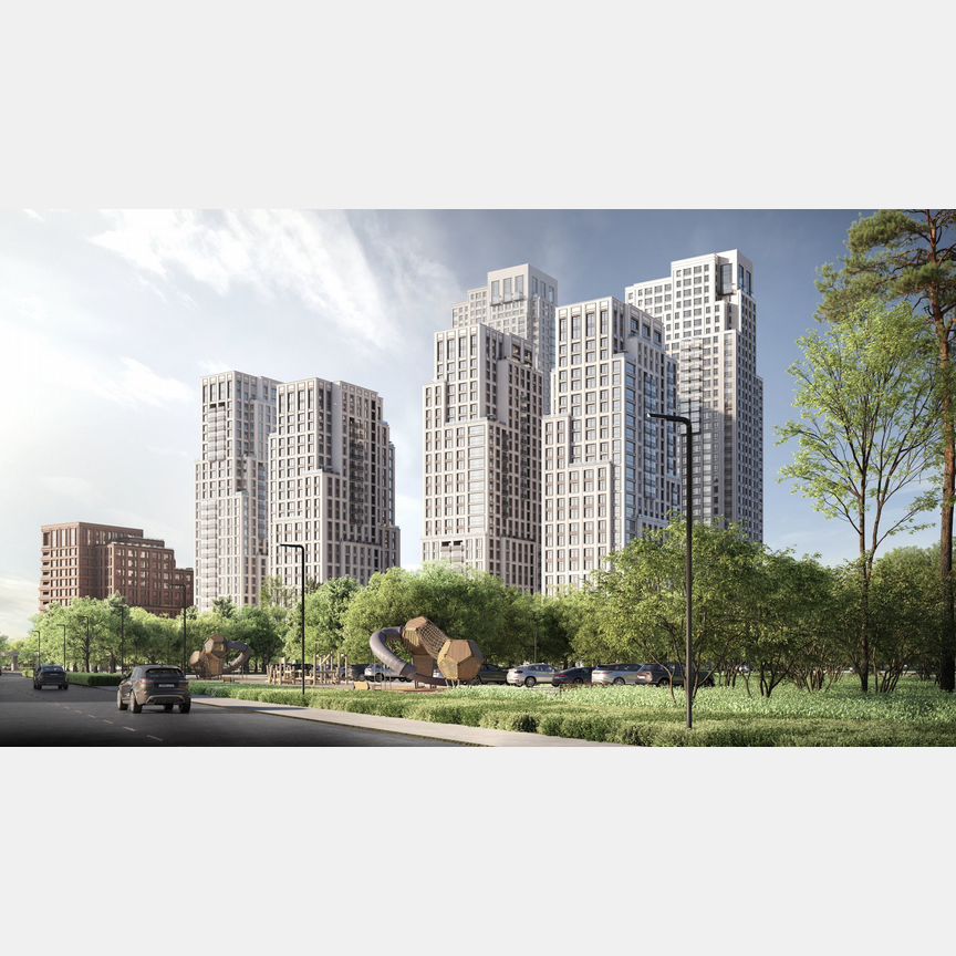 3-к. квартира, 121,5 м², 23/27 эт.