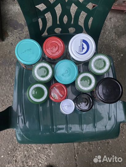 Банки стеклянные с винтовой крышкой