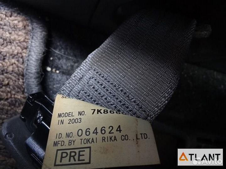 Накладка замка багажника nissan cube