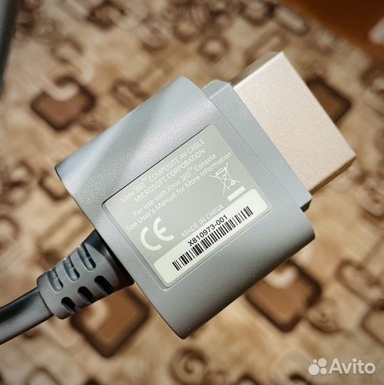 Xbox 360 composite av cable
