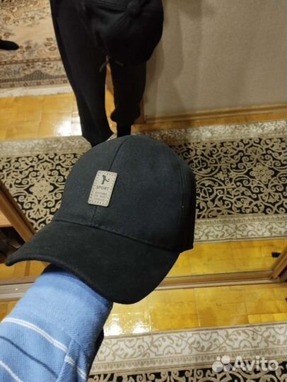 Бейсболка мужская зимняя