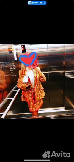 Костюм шанель, S