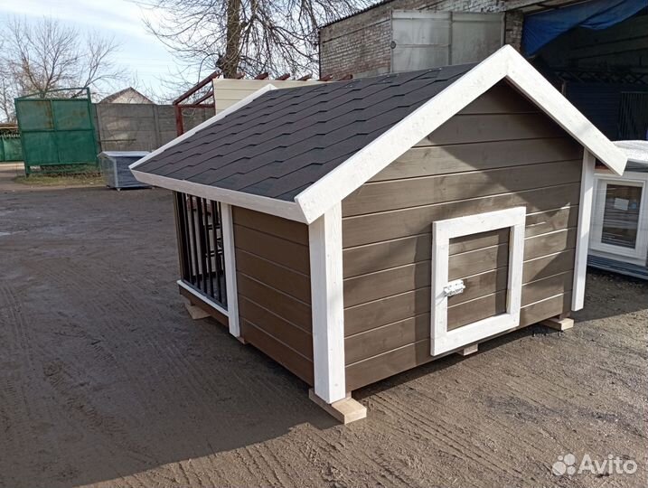 Будка для собаки утепленная