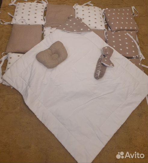 Бортики в кроватку и конверт