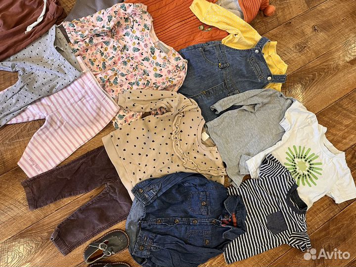 Вещи для девочки 6-18месяцев