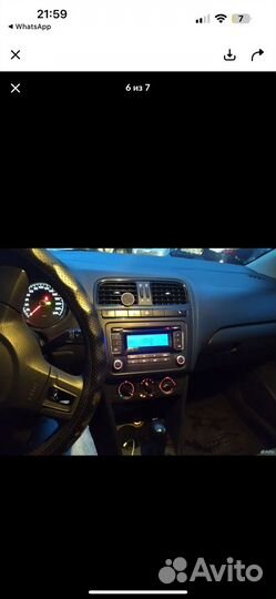 Volkswagen Polo 1.6 AT, 2013, 167 200 км