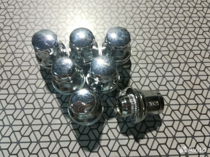 Гайки оригинал Toyota Mitsubishi 12x1.5 с шайбой