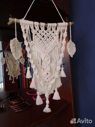 Панно макраме небольшое