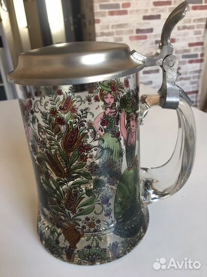 Пивная кружка Германия, винтаж, коллекционная