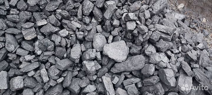 Уголь каменный Кузбасс, крупный и мелкий