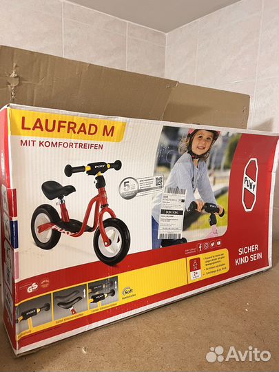 Беговел Puky LR M 10'', Германия, синий