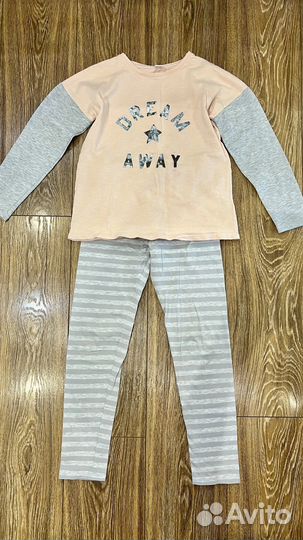 Пижама для девочки 134-140 см. Пакетом