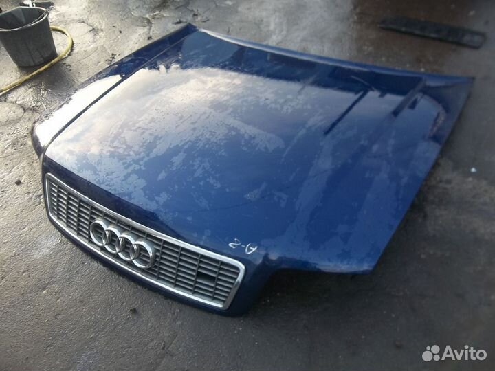 Audi A8 2001 г. рестайлинг капот в сборе