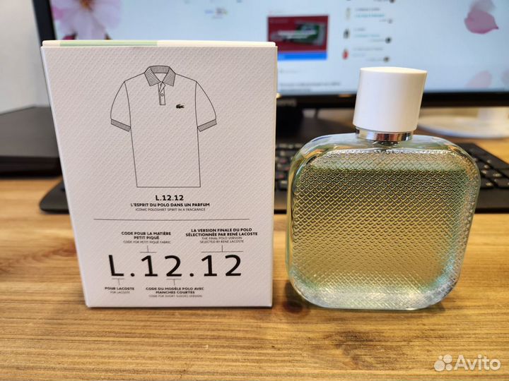 Туалетная вода Lacoste L.12.12 Blanc Eau Fraiche