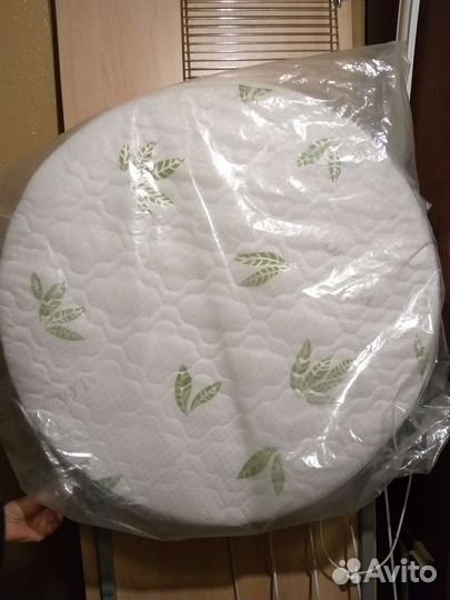 Матрас детский круглый диаметр 70