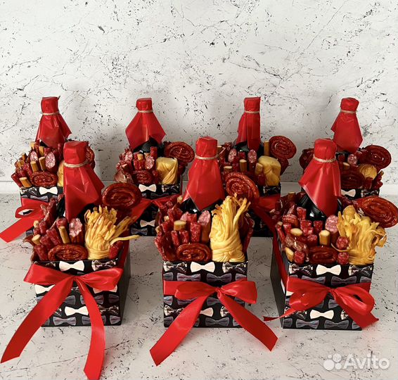 Мужской съедобный букет, подарок мужчине