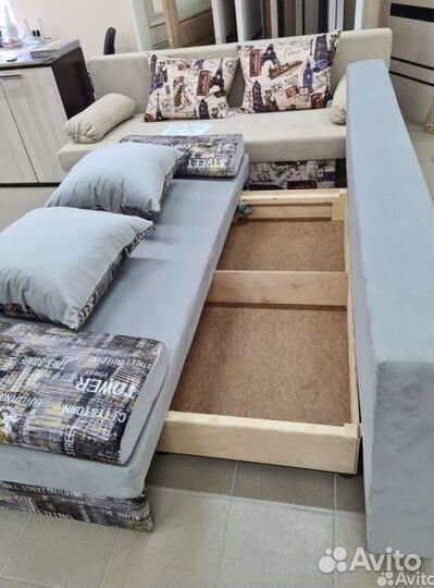 Диван прямой еврокнижка