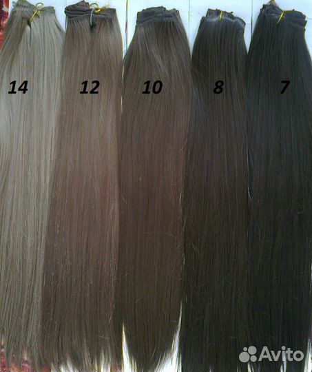 Волосы на заколках. Новые