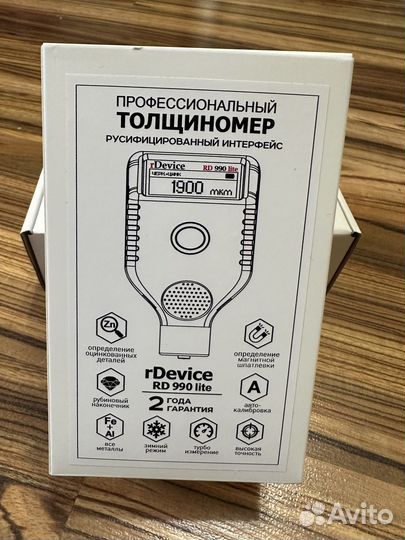 Толщиномеры лкп etari и RDevice Новые