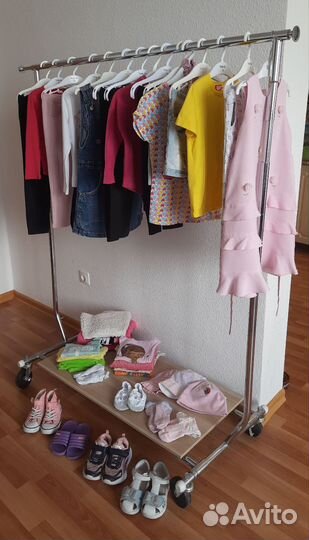 Пакет одежды и обуви для девочки р98-110
