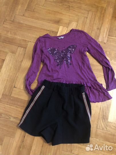 Вещи пакетом для девочки 140-152