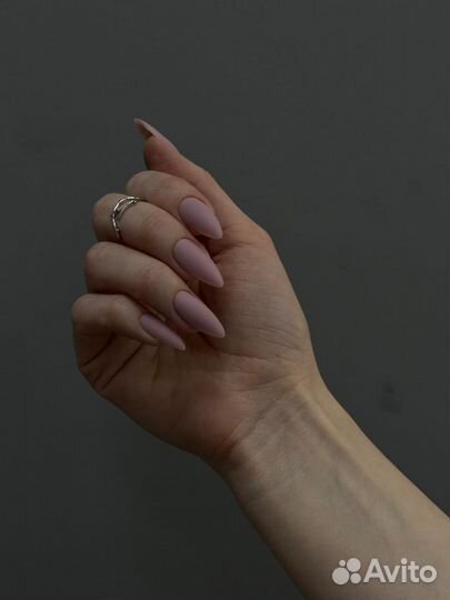 Маникюр с покрытием 