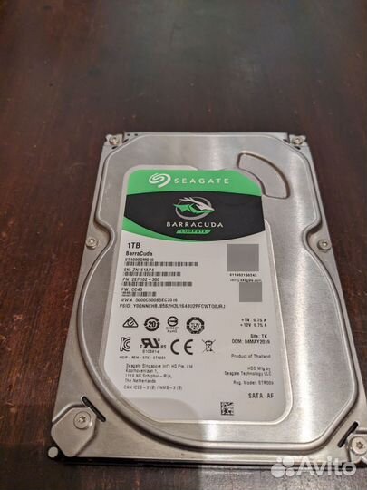 Жесткий диск hdd 1 тб