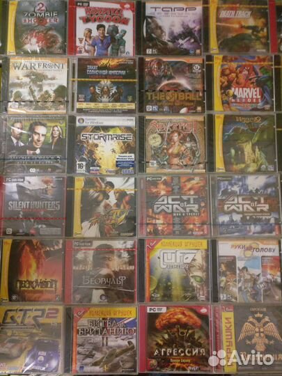 Компьютерные игры в заводской упаковке